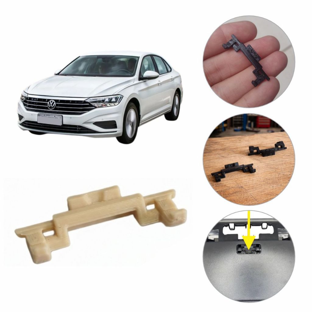 Trava do Porta-Óculos Volkswagen Jetta Passat Golf Polo Virtus Nivus Taos Tiguan