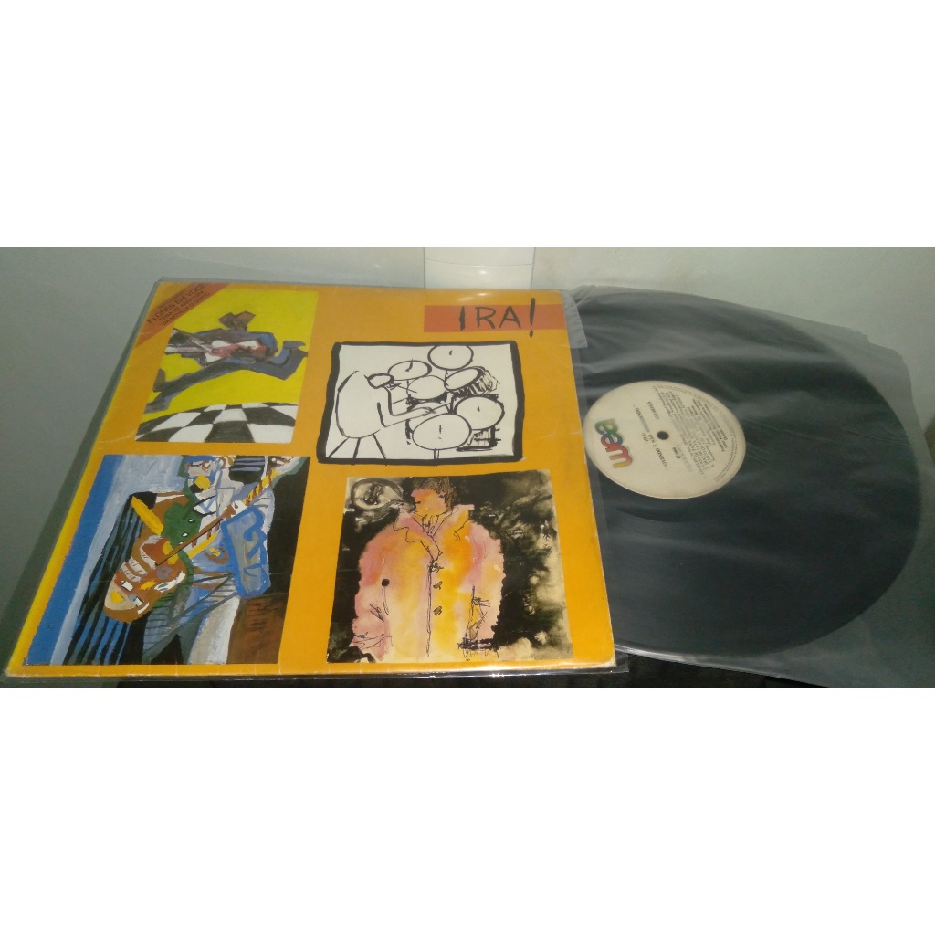LP Ira! Vivendo E Não Aprendendo 1986 Disco Vinil Rock Nacional WEA