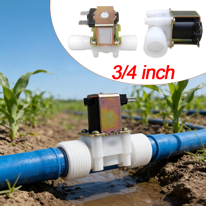 Válvula Solenoide 3/4 Pol Automação Irrigação Normal Fechada