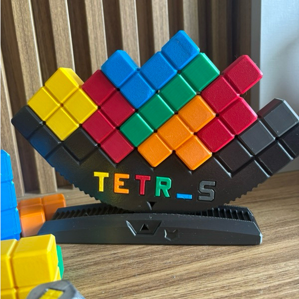 Jogo Tetris Vertical Empilhar Peças Equilíbrio Desafio Brinquedo Educativo Antiestresse Criativo