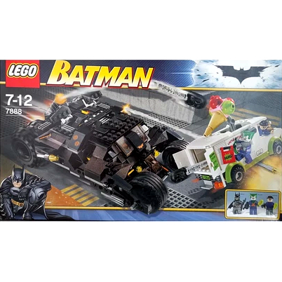 LEGO 7888 Batman Tumbler Joker Ice Cream Original Lacrado Raro