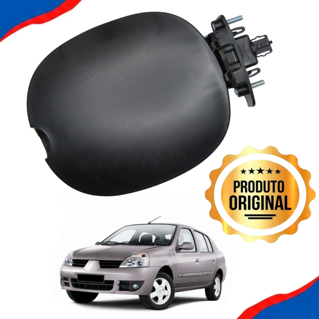Portinhola Tampa Tanque Combustível Clio 2 Sedan 2000 a 2013 Original Renault 7700433127