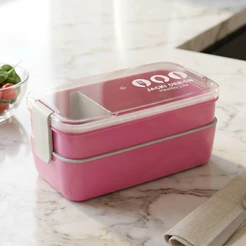 Marmita 750 ml 2 Andares C/ Divisória e Trava Hermética - BPA FREE | Jacki Design