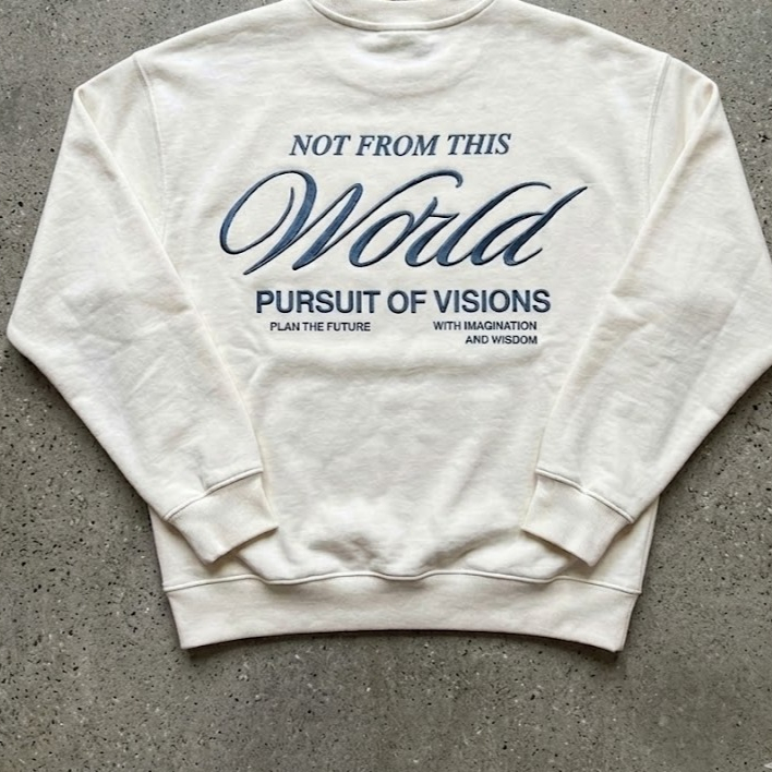 Moletom Careca Unissex WORD em Algodão