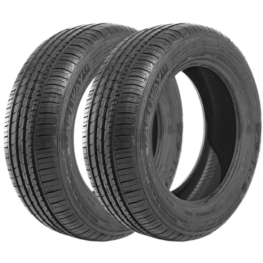 Kit 2 Pneus 195/65 R15 XBRI Fastway C2 91V Novos Aro 15