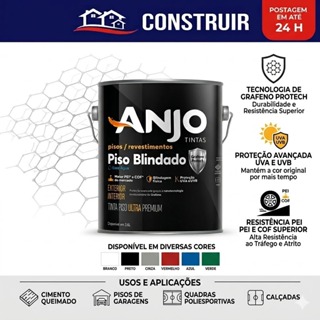 Tinta Para Piso Blindado Grafeno Anjo Cinza 3,6L Base Água em Oferta na Shopee