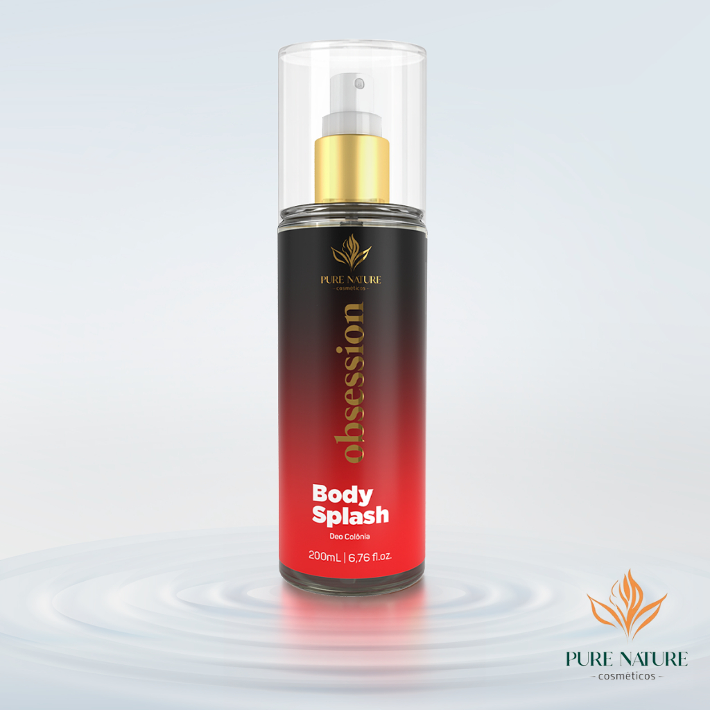 Body Splash Desodorante Colônia 200ml Inspiração Alta Fixação Pure Nature