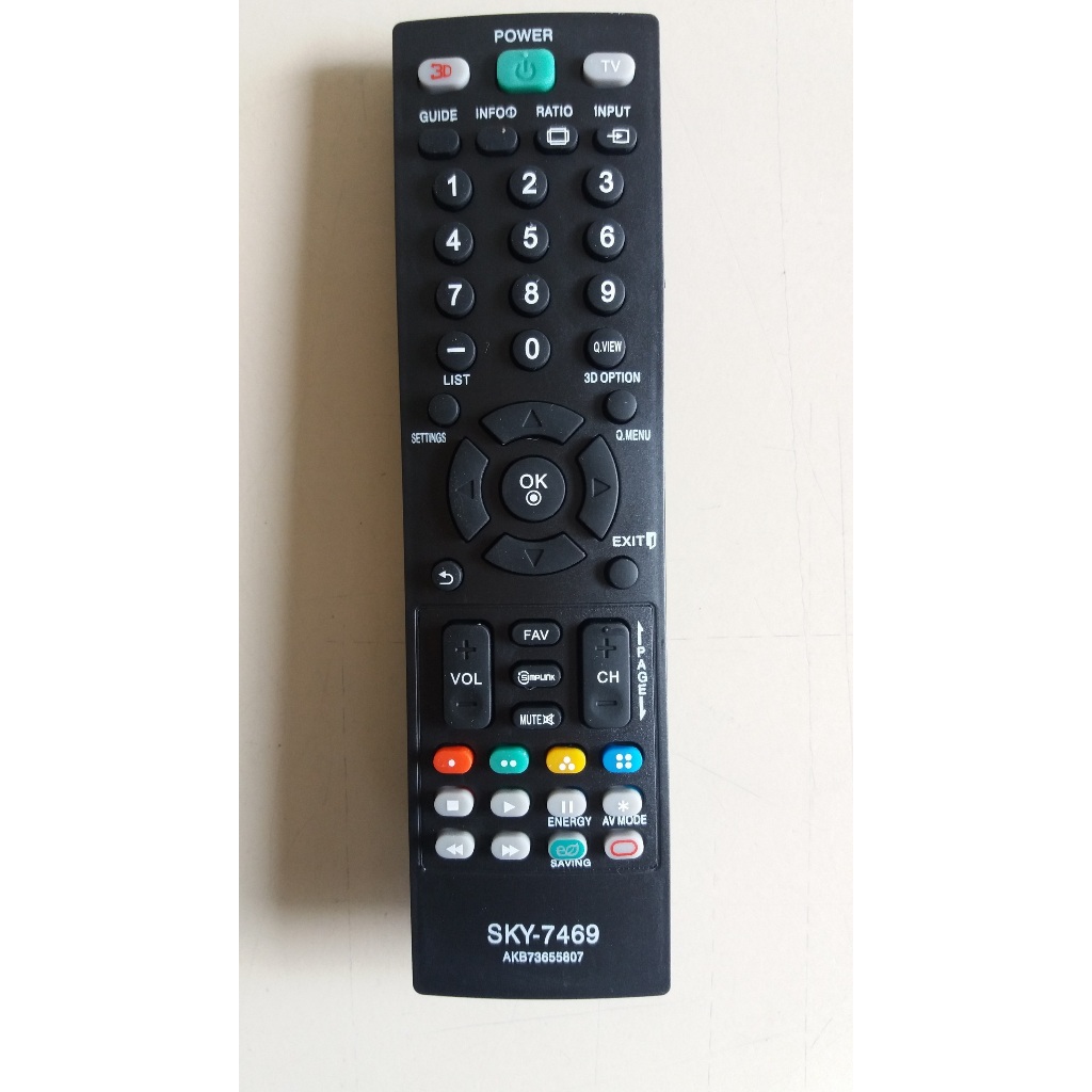 Controle Remoto Compatível para TV LeG Plasma AKB73655807