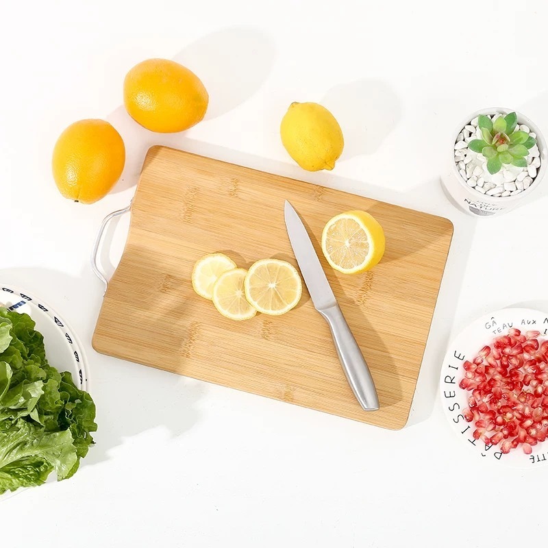 Tábua De Bambu Ecológica Para Carne E Legumes 38x28 Luwave