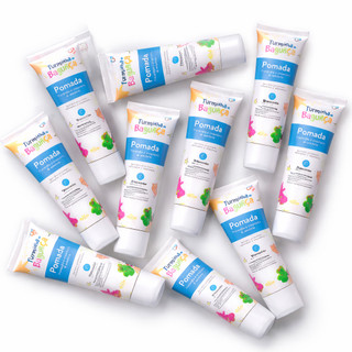 Kit 12 Pomadas para Assaduras Turminha da Bagunça 45g Bebê Vitaminas A E e Pantenol Atacado