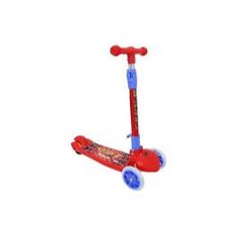 PATINETE 3 RODAS LED INFANTIL DOBRÁVEL AJUSTÁVEL COM FREIO LUZ SPIDER CRIANÇAS