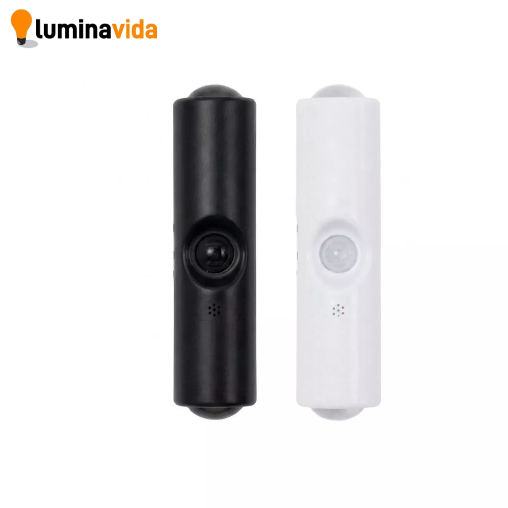 Arandela LED Sensor de Movimento Recarregável USB 3 Tons de Luz  Luminária Parede Sem Fio