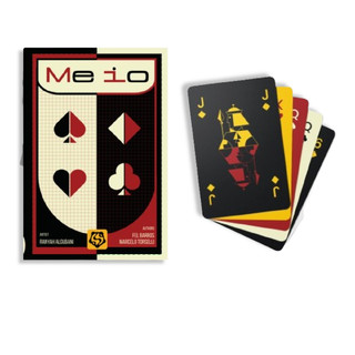 Jogo de Cartas Meio - Estratégia, Vazamento e Equilíbrio (2 a 5 Jog.)