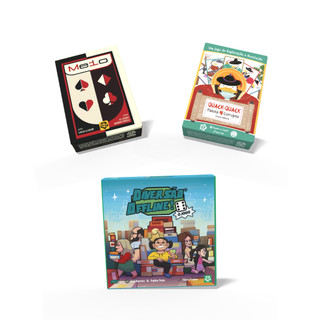 Kit 3 Jogos Diversão Offline+Meio+Quack Quack
