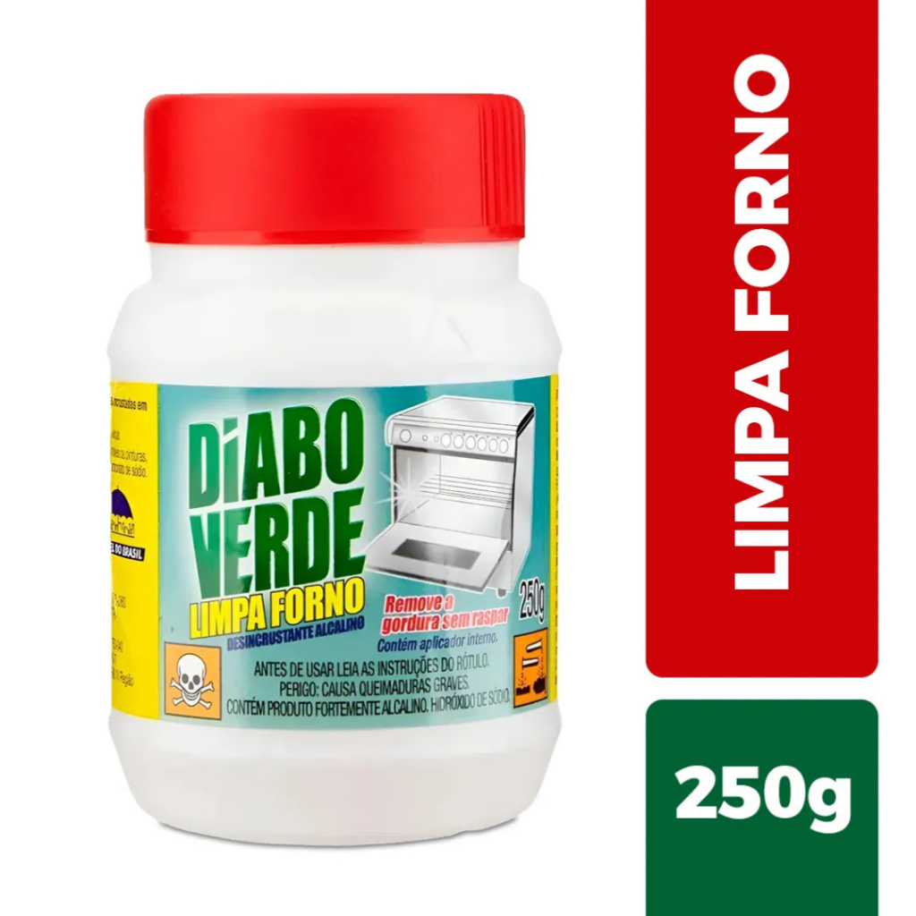 Limpa Forno Diabo Verde 250g