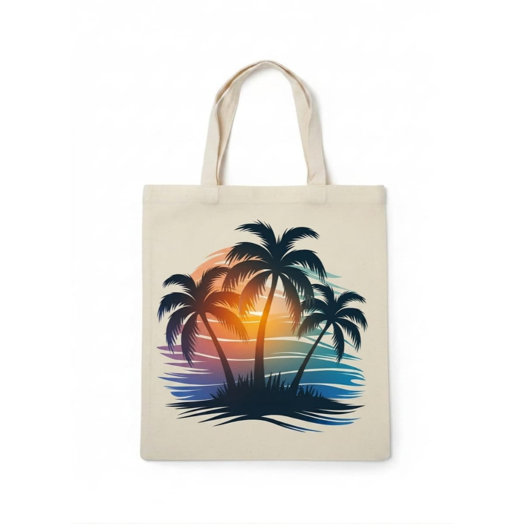 Ecobag 40x40 100% Aldodão Cru, Sacola, Lembrancinha, Praia, Reutilizavél,Ecológica,Forte,Estampada,Dia A Dia, Viagens