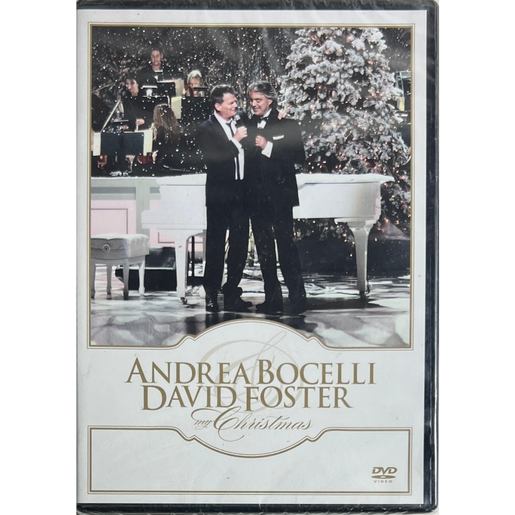 DVD - Andrea Bocelli & David Foster - My Christmas - Original Lacrado
