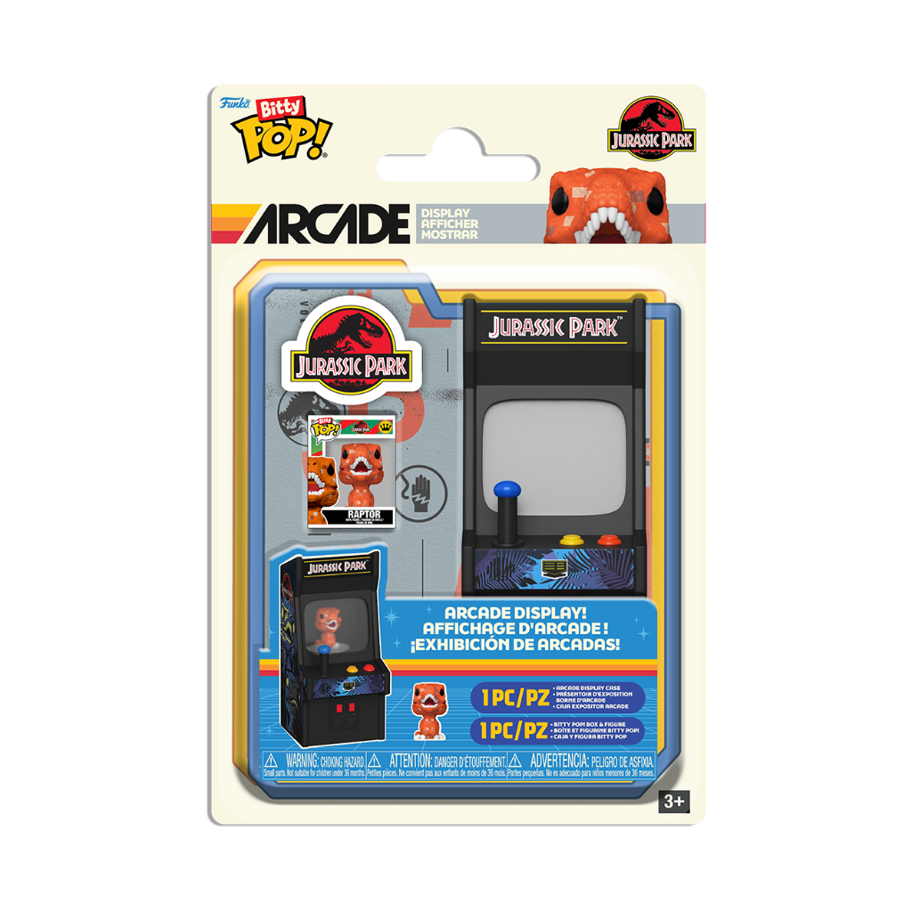 Funko Bitty Pop Arcade Jurassic Park Raptor Jurassic Park