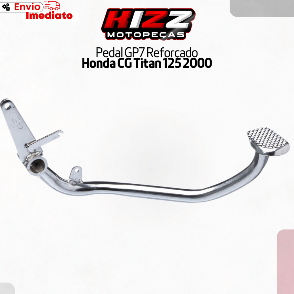 Pedal GP7 Reforçado | Honda CG Titan 125 2000