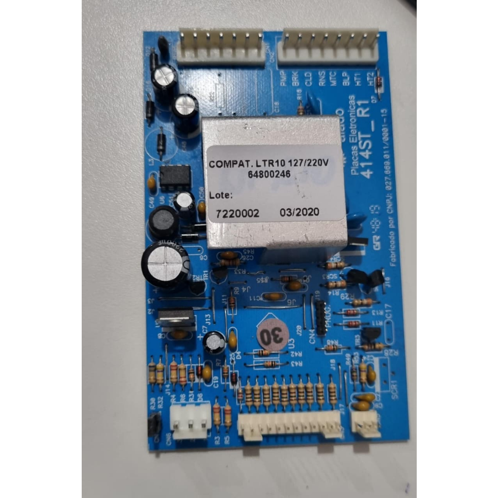 PLACA POTÊNCIA LAVADORA ELETROLUX LTR10 64800246-7220002 (ALADO)