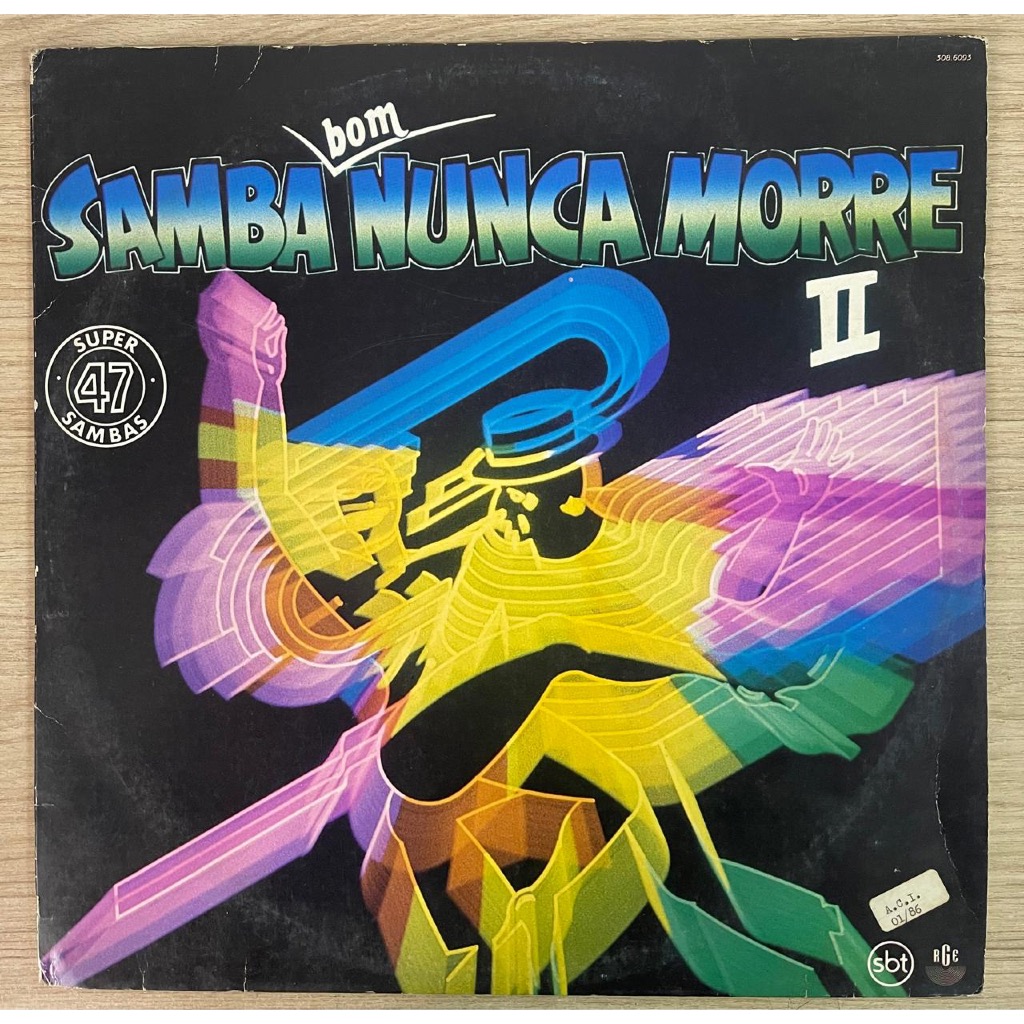 LP Disco Vinil Sambabom - Samba Bom Nunca Morre II