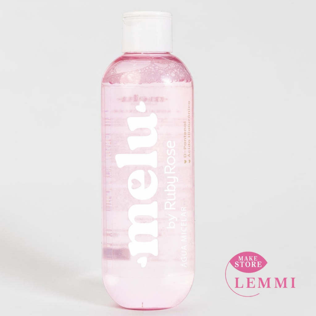Água Micelar MELU 100 ML ou 200 ML RUBY ROSE