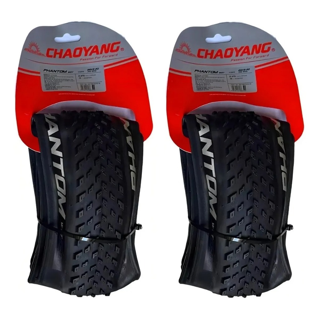Pneu Kevlar 29x2.20 mtb Phantom Wet Dry Chaoyang 60tpi 2c-mtb tubeless