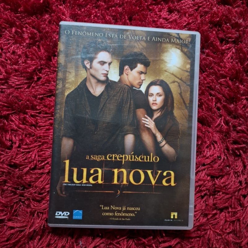 Dvd A Saga Crepúsculo - Lua Nova (2010, Twilight, Robert Pattinson, Kristen Stewart)
