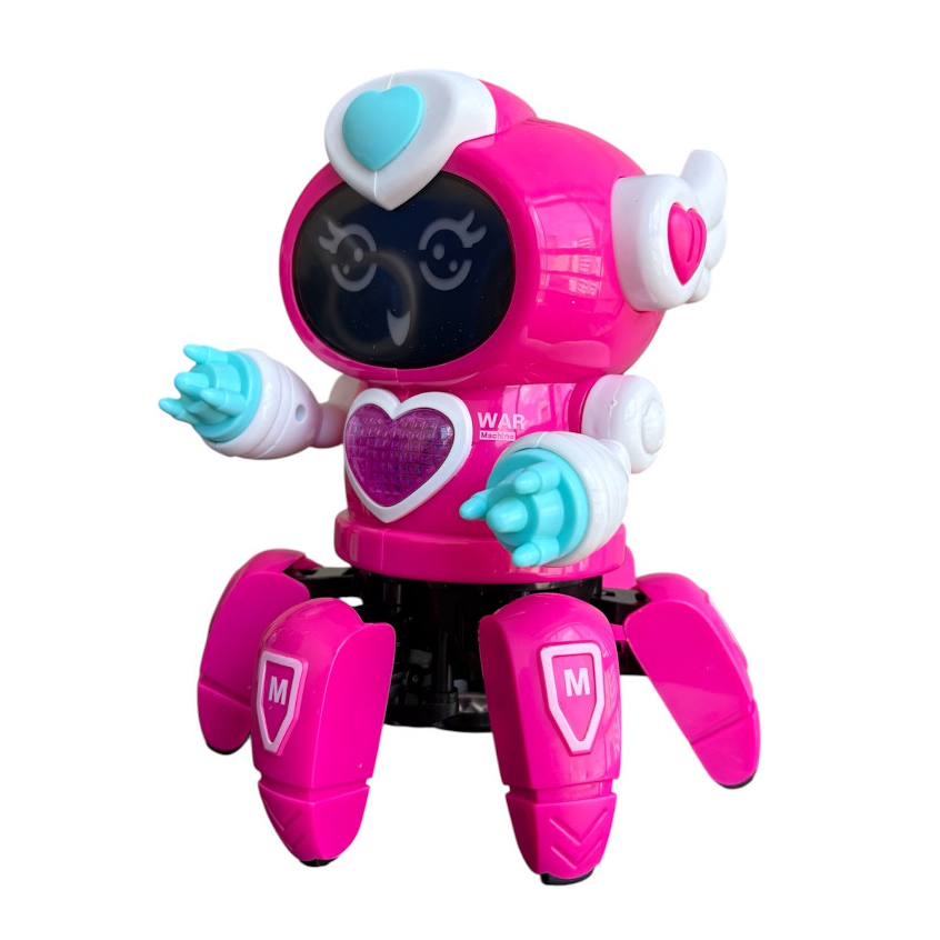 Robô Dançante Musical com Luz, Som e Movimento – Brinquedo Interativo Infantil