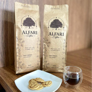 Cafe Arabica Kit 2 Cafes Torrado Moido Artesanal Torra Media Escura Cafe Puro Premium Pacote 500 Grs