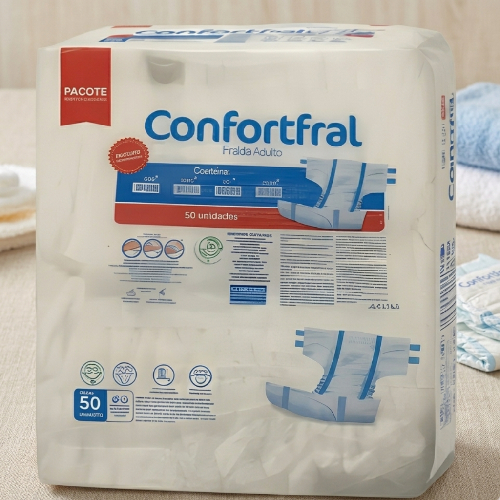 Fralda Confortfral Hiper Adulto Alta Absorção
