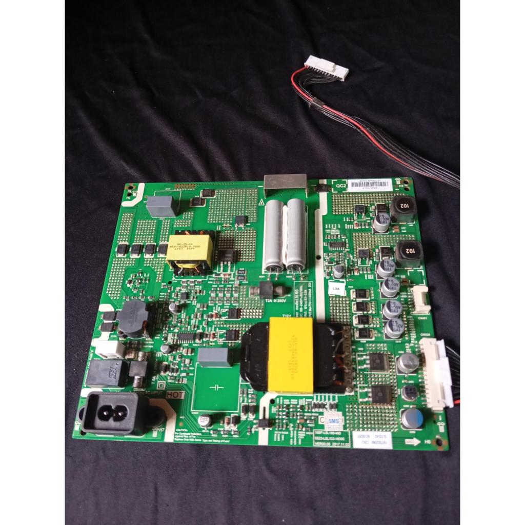 PLACA DA FONTE TV TOSHIBA 49UA4700LA SMART 168P-L5L-103-WO VER:00 SEMI NOVA