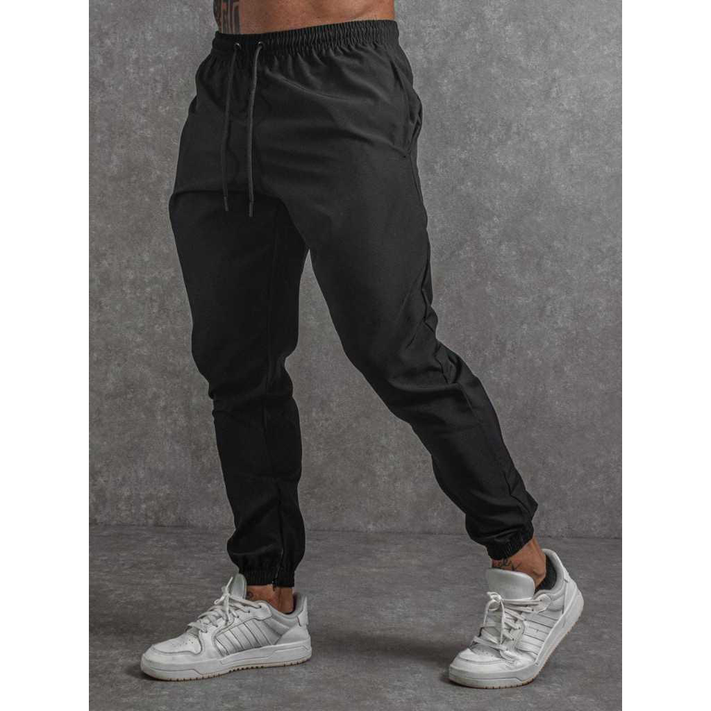 Calça Jogger Tactel com Elastano para Treino Esportiva Masculina