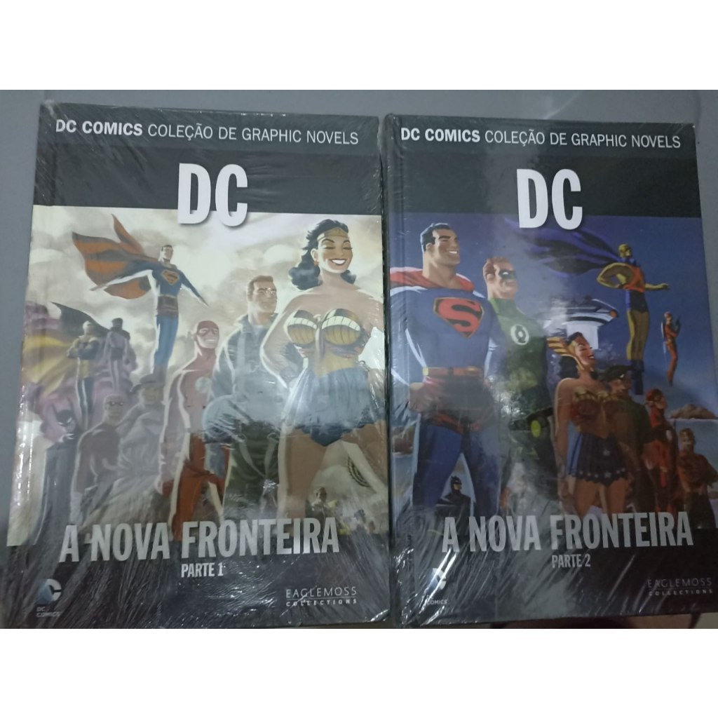 DC - A Nova Fronteira - Vol 01 e 02 - Eaglemoss - Novo