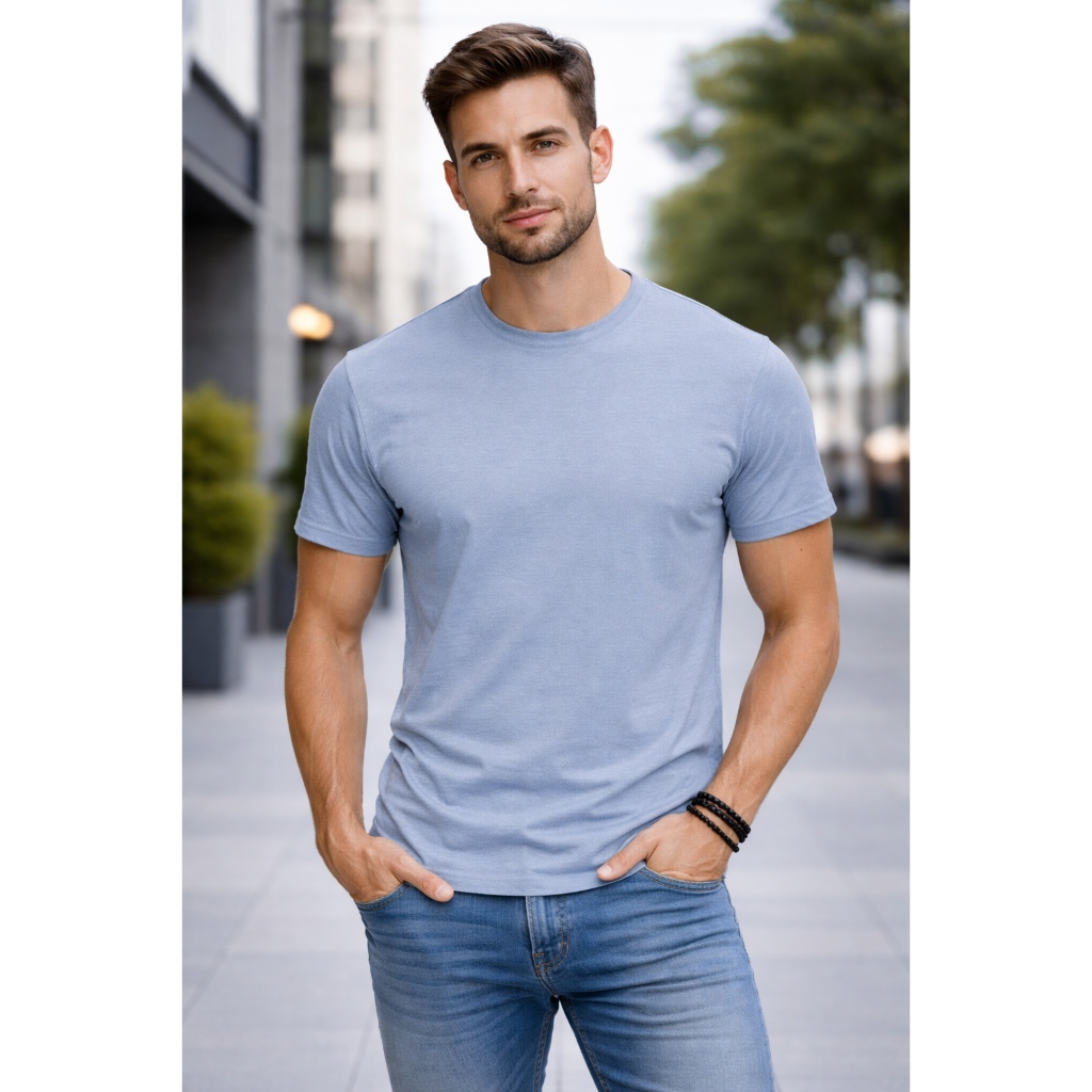 Kit 5 Camiseta 100% Poliéster Unissex Básica Lisa perfeita para personalização com DTF