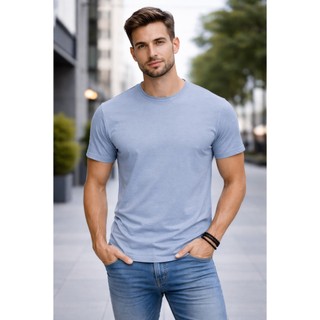 Kit 5 Camiseta 100% Poliéster Unissex Básica Lisa perfeita para personalização com DTF