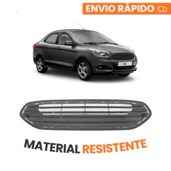Grade Radiador Ford Ka Sedan 2015 2016 2017 2018 Preto Sem Friso