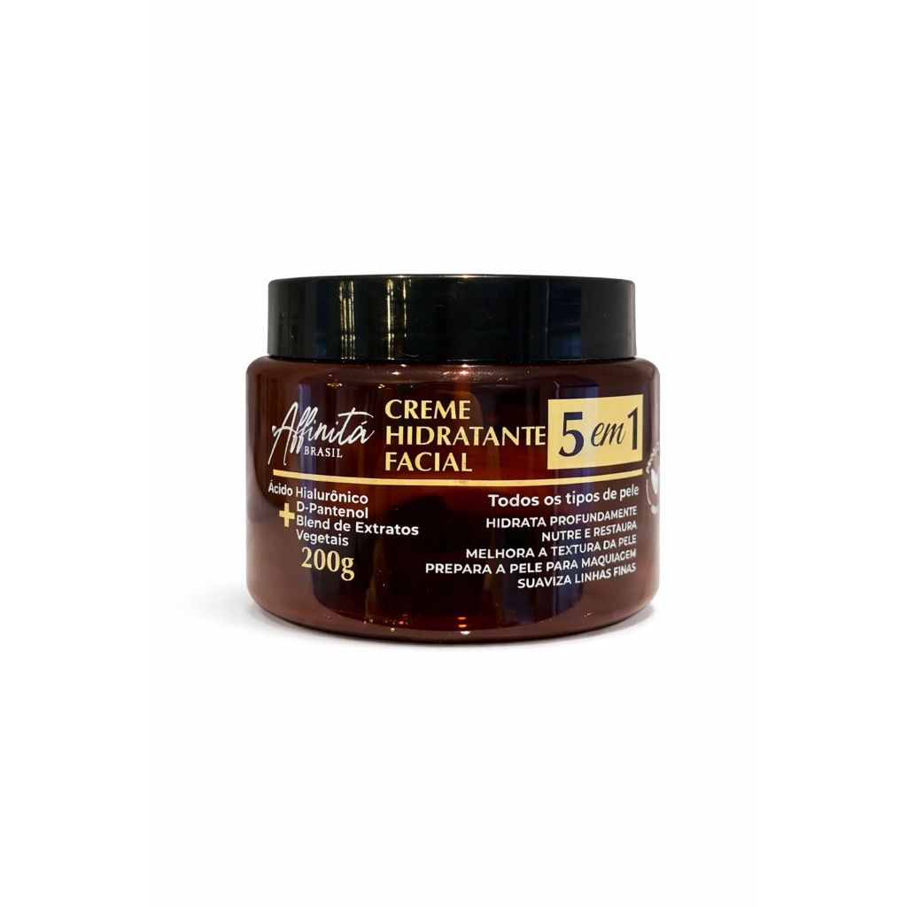 Hidratante Facial 5 em 1 200g Acido Hialurônico