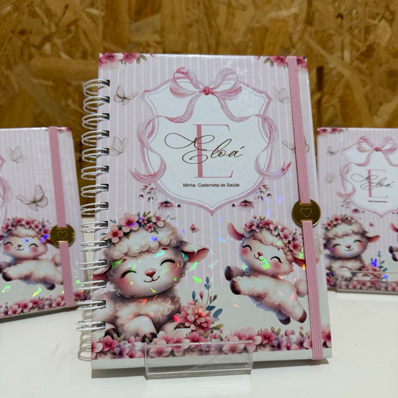 Caderneta de Vacinação Personalizada com Nome | Caderneta de Saúde Infantil | Bebê  | Presente Maternidade