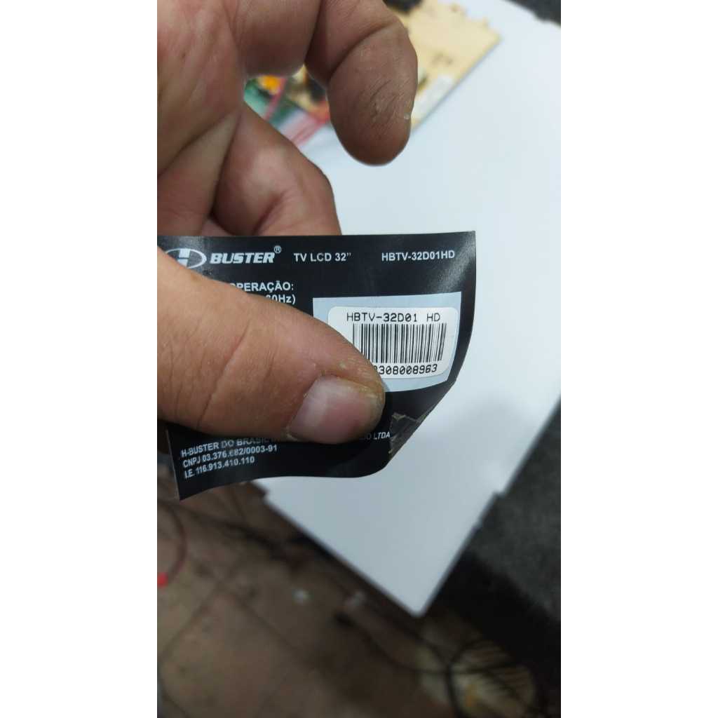Placa Principal Tv H-buster HBTV-32D01HD.