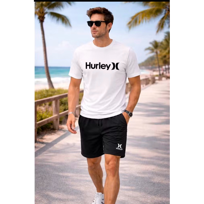 conjunto masculino camiseta 100%Algodao bermuda short tectel Praia Estiloso street wear homen adulto