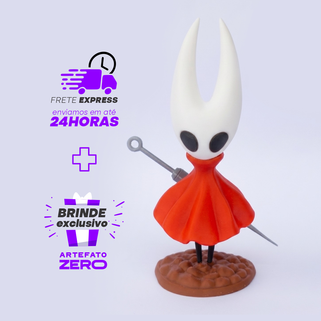 Action Figure Hornet Hollow Knight - Gamer - Decoração Geek -  PS5 + Brinde
