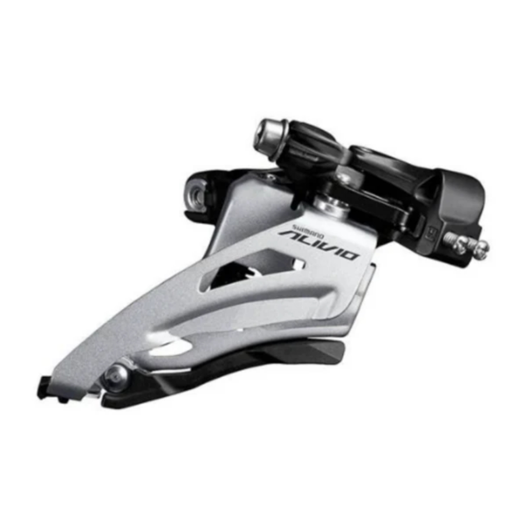 Câmbio dianteiro Shimano Alivio FD-M3120 duplo 34,9 mm - 9 velocidades Side Swing