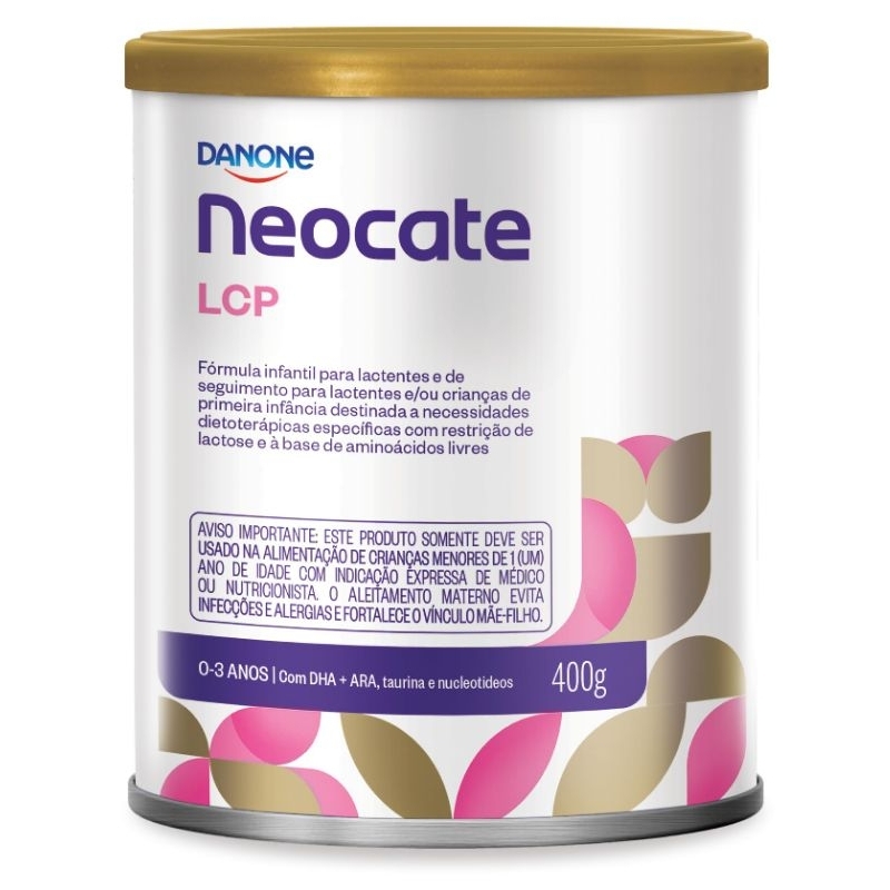 Fórmula Neocate LCP 400g DANONE original lacrado