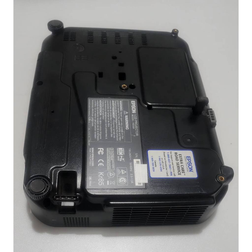 Carcaça  Inferior Projetor Compativel  Epson S12+ Modelo  H430A  Com Pezinhos, muito conservada