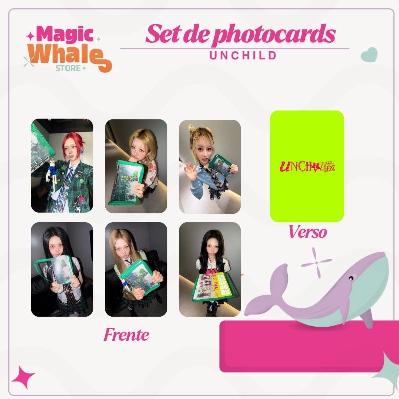 photocards unchild fanmade