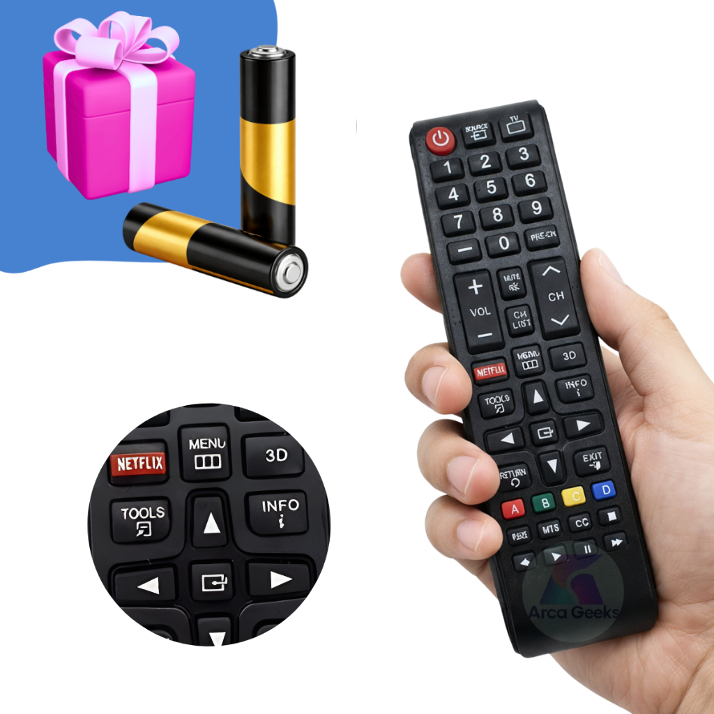 Controle Remoto Universal Compatível TV Samsung Smart Hub-7036/7028 FBG 7036 SKY-8008 Lcd Led