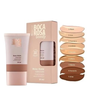Boca Rosa Base Líquida Matte Perfect By Payot (Alta Cobertura)