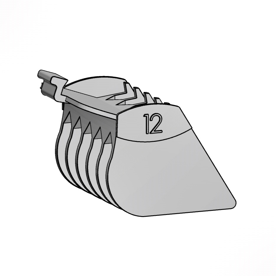 Pente 12 38mm Guia de Altura Universal para Máquinas de Cortar Cabelo