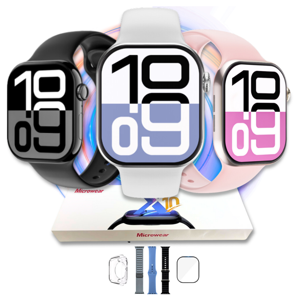 Smartwatch Relógio Inteligente S10 Original Microwear  Whatsapp GPS Esporte Masculino Feminino Corrida Chatgpt